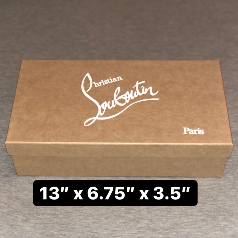 Christian Louboutin Shoe Box & Tissue Paper